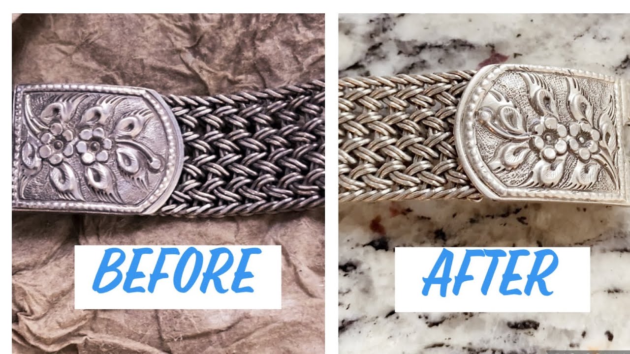 How to clean silver jewelry at home Easy and Fast way to clean silver