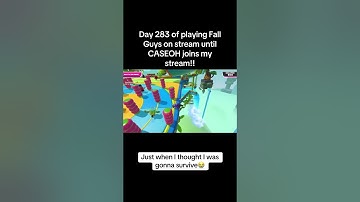 Day 283 of playing Fall Guys on stream until CASEOH joins my stream!! #fypシ #fallguys #twitch