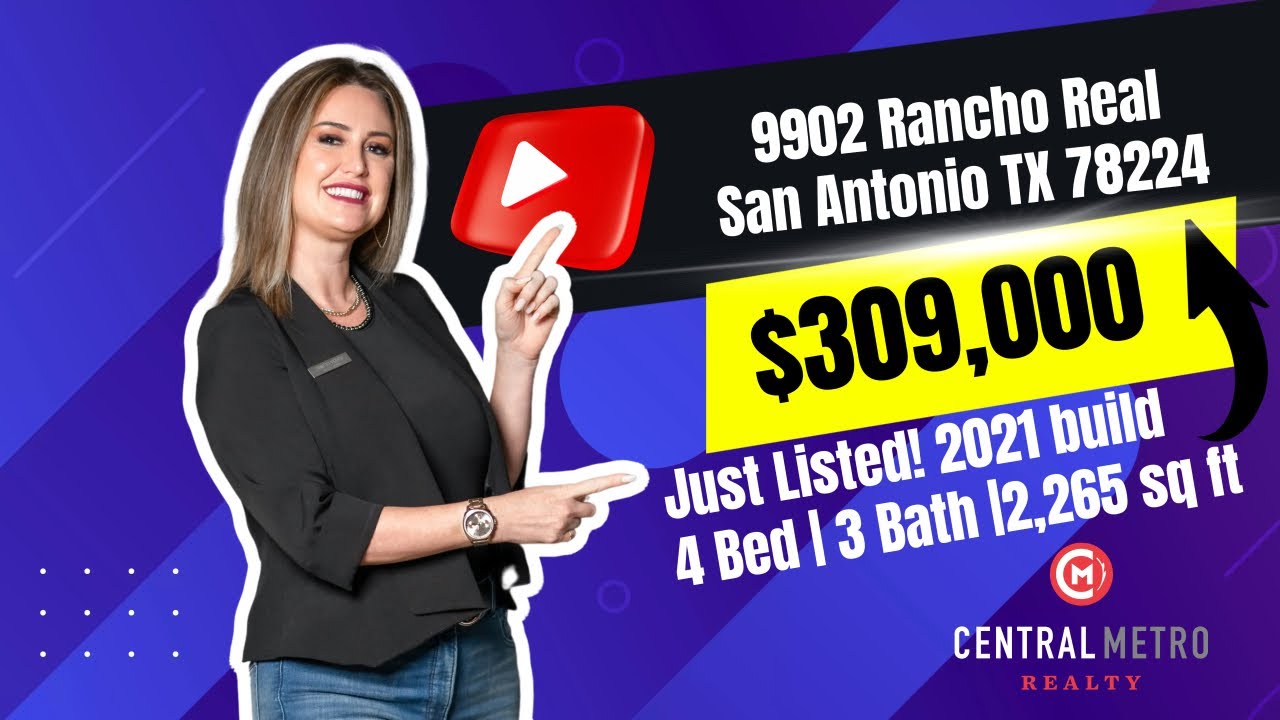 Just Listed 9902 Rancho Real San Antonio TX 78224 New Listing near