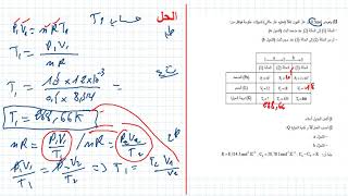 التحضير الجيد لبكالوريا 2020 تمرين رائع حول العمل وكمية الحرارة