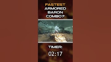 This DOOM Eternal Combo MELTS Armored Barons