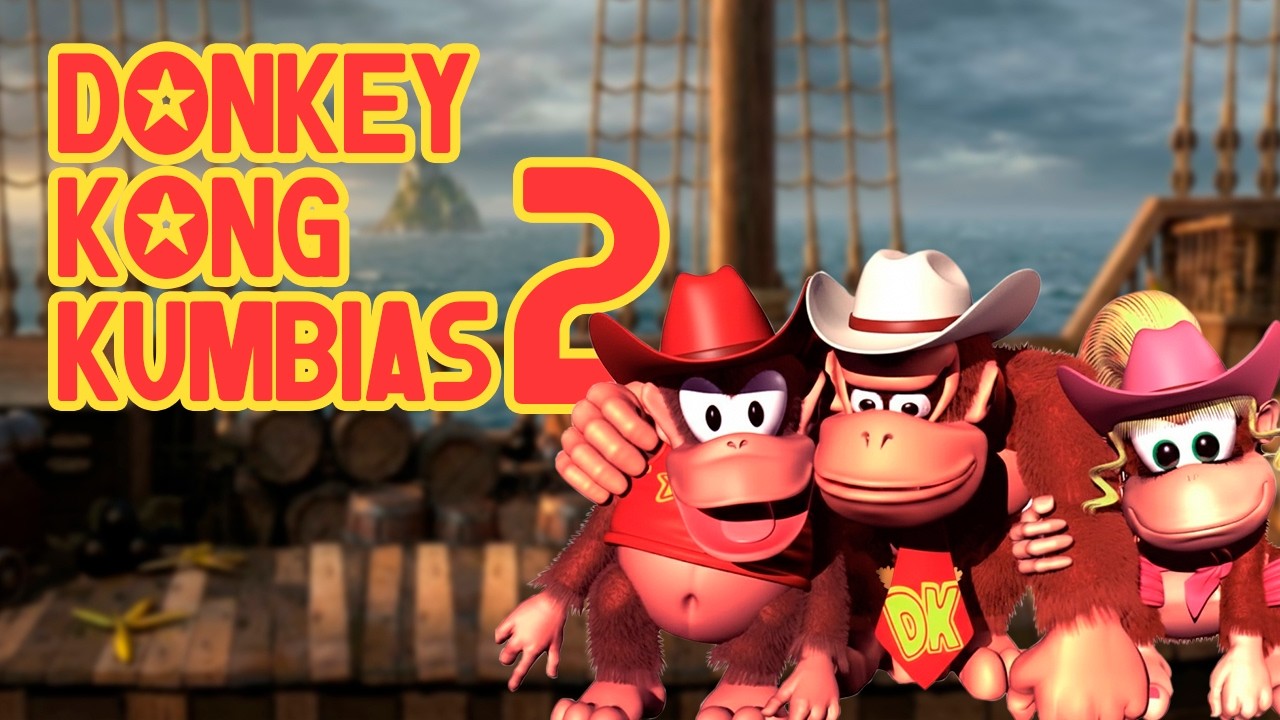 Donkey Kong Country 2 en Cumbia Norteña 🐵🎶 | Remix SNES