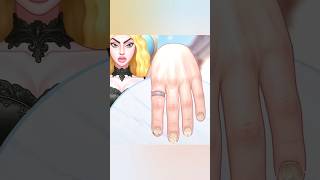 💅✨ ASMR Nail Cleaning Animation#animation