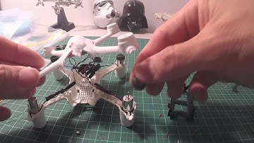 Project Build Part 6 (Final Fitting) - JJRC H6C receiver board in Hubsan H107C+