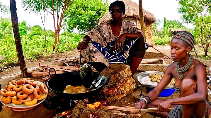 A Peaceful Rainy🌦️Day in Our African Village||Cooking The Easiest Breakfast Doughnuts & Lemon Tea