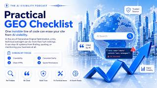 Practical GEO Checklist: Audit Your Website for AI Search Visibility #geo #seo #aeo