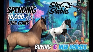 10,000 Star Coin Shopping Spree! 6 NEW Horses & More SSO