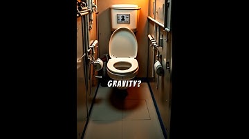 🚀 How Astronauts REALLY Go to the Bathroom in Space! #astronaut #spacescience #nasa #how #shorts