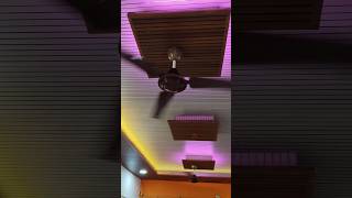 fluted panel PVC and light fitting work #viral #trending 🔥🔥