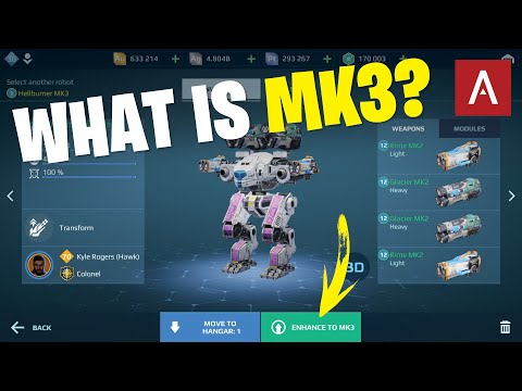  New  War Robots: MK3 Upgrade Explained + MK3 Robots \u0026 Weapons Gameplay WR