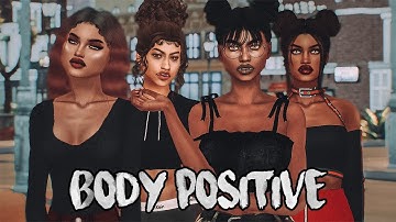 The Sims 4: Create a Sim | BODY POSITIVE COLLAB w/MaryMeww