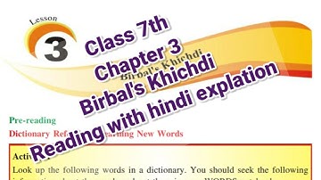Class 7th Chapter 3 Birbal