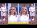 Eleanor roper legs in short white dressheels  sky news 2582023