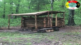 Building my trappers cabin