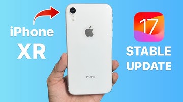How to Install Stable iOS 17 Update on iPhone XR - IOS 17 IPhone XR