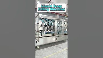 Hand Sanitizer Filling Machine, Liquid Soap Filling Machine, Liquid Filling Machine #fillingmachine