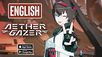 AETHER GAZER English Gameplay - ARPG GLOBAL CBT Android/iOS