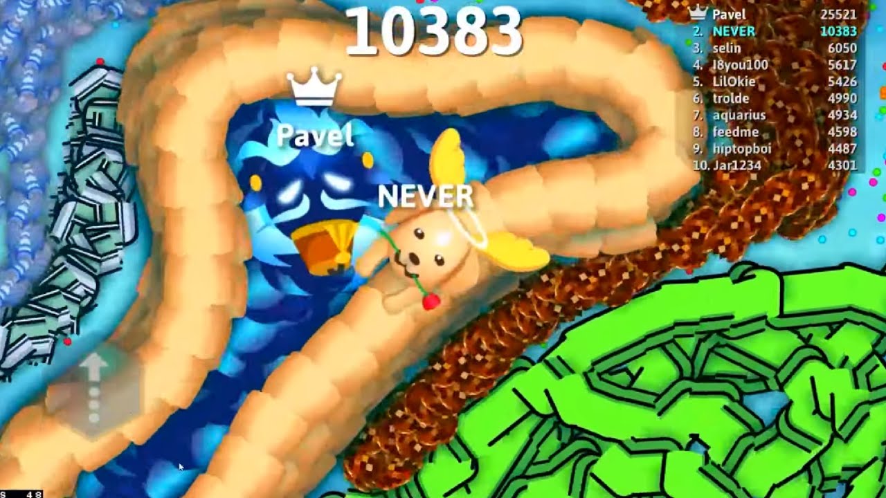 🐍Snake.io🐍 Biggest Snake Party? Best Snake.io Gameplay 🐍 #197