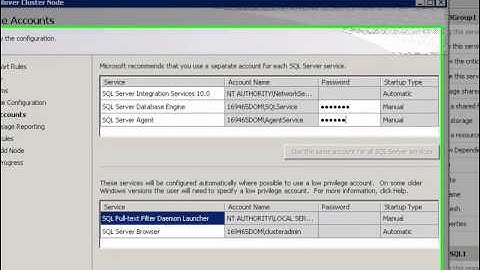 Add a Node to an Existing Failover Cluster in SQL Server 2008