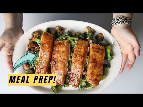 Video: Salmon Panggang Dengan Brokoli