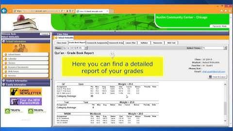 RenWeb Tutorial for Students
