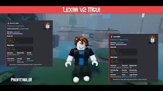 Roblox Mgui [Lexar v2 Mgui New Showcase]