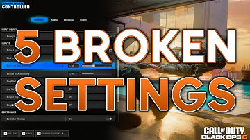 5 BROKEN Settings YOU Need to Use in Black Ops 6!