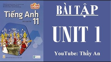 [TIẾNG ANH 11] GLOBAL SUCCESS 11 (WORKBOOK) - Unit 1. A LONG AND HEALTHY LIFE