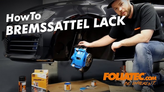 HowTo - Bremssattel Lack +++ Brake Caliper Lacquer - FOLIATEC.com