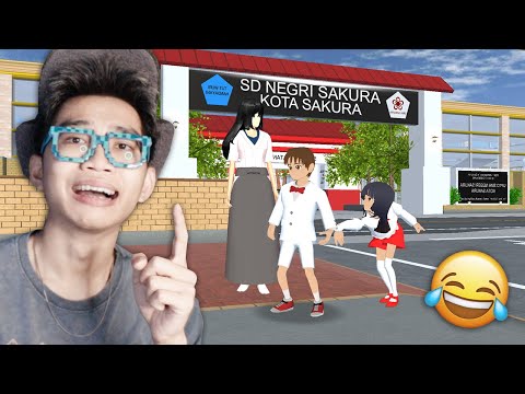 DRAMA HARI PERTAMA BOCIL MASUK SEKOLAH SD NEGRI SAKURA SIMULATOR!!! DIA GA MAU SEKOLAH SAMPAI BOLOS!