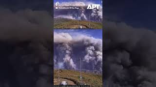 Timelapse: Gifford Fire Smoke Engulfs California Hillside | 65,000 Acres Burned | APT