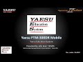 Yaesu FTM-300D Overview and User training