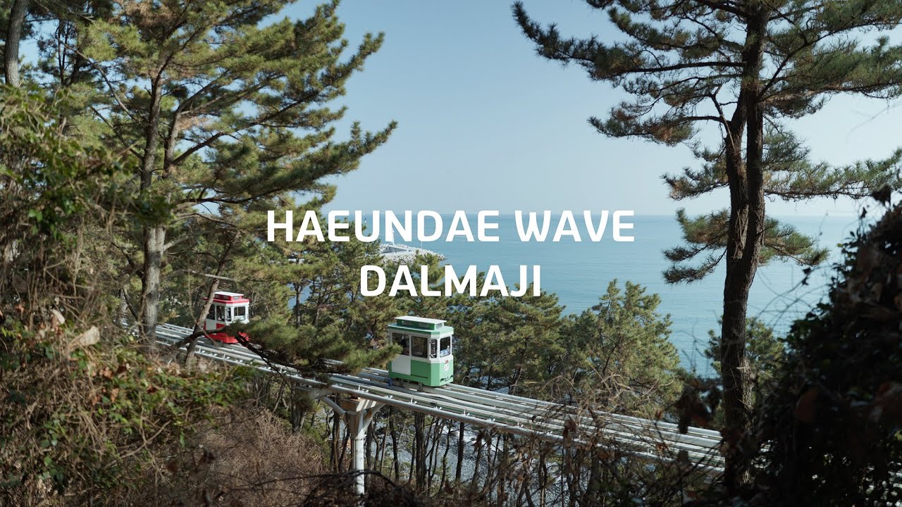 휴식과 충전을 위한 백색소음 ㅣwihte noiseㅣ 해운대 해안산책로 기차ㅣOcean Sounds