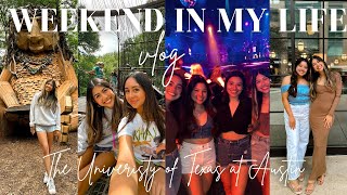 COLLEGE WEEKEND VLOG: UT Austin (Maverick's, Zilker, Pease Park Troll, Total Solar Eclipse)