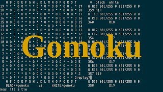 Gomoku, Gobang, Five in a Row, from BSD Games screenshot 4