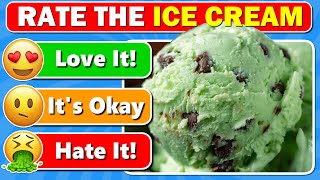 Ice Cream Tier List  Rate the TOP 50 ICE CREAM FLAVORS