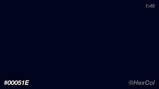 What does #00051E - Vivid Frosty Wine Prism look like | Color Code Preview