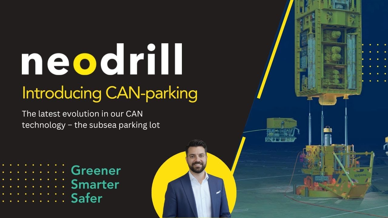 Neodrill CAN-parking - Streamline the handling of heavy equipment subsea