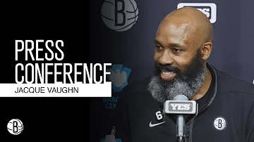 Jacque Vaughn | Post-Game Press Conference | Brooklyn Nets vs. Washington Wizards