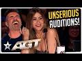 The Most UNSERIOUS Auditions EVER on America's Got Talent!