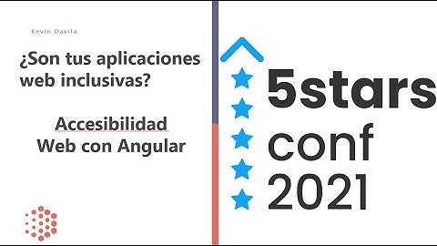 Aplicaciones web inclusivas - Accesibilidad web