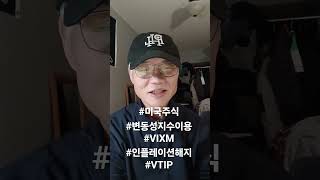 미국 #주식 #변동성지수 이용하기 #VIXM #인플레이션 #해지 #VTIP #Real #Asset #Gold #Energy #Oil