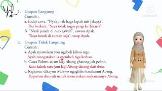 Bahasa Lampung Kelas 6 - Ragam Kalimat