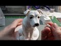 Polymer Clay Dog Sculpture