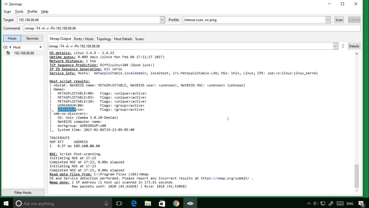 How to Zenmap Output YouTube