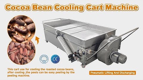 Roasted Cocoa Bean Cooling Cart|Cocoa Powder Making Machine|Cocoa Butter Making Machine|Cooler Cart