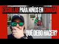 🇨🇦 CANADA... ESCUELAS para NIÑOS 🍁 ASÍ es el COLEGIO!!