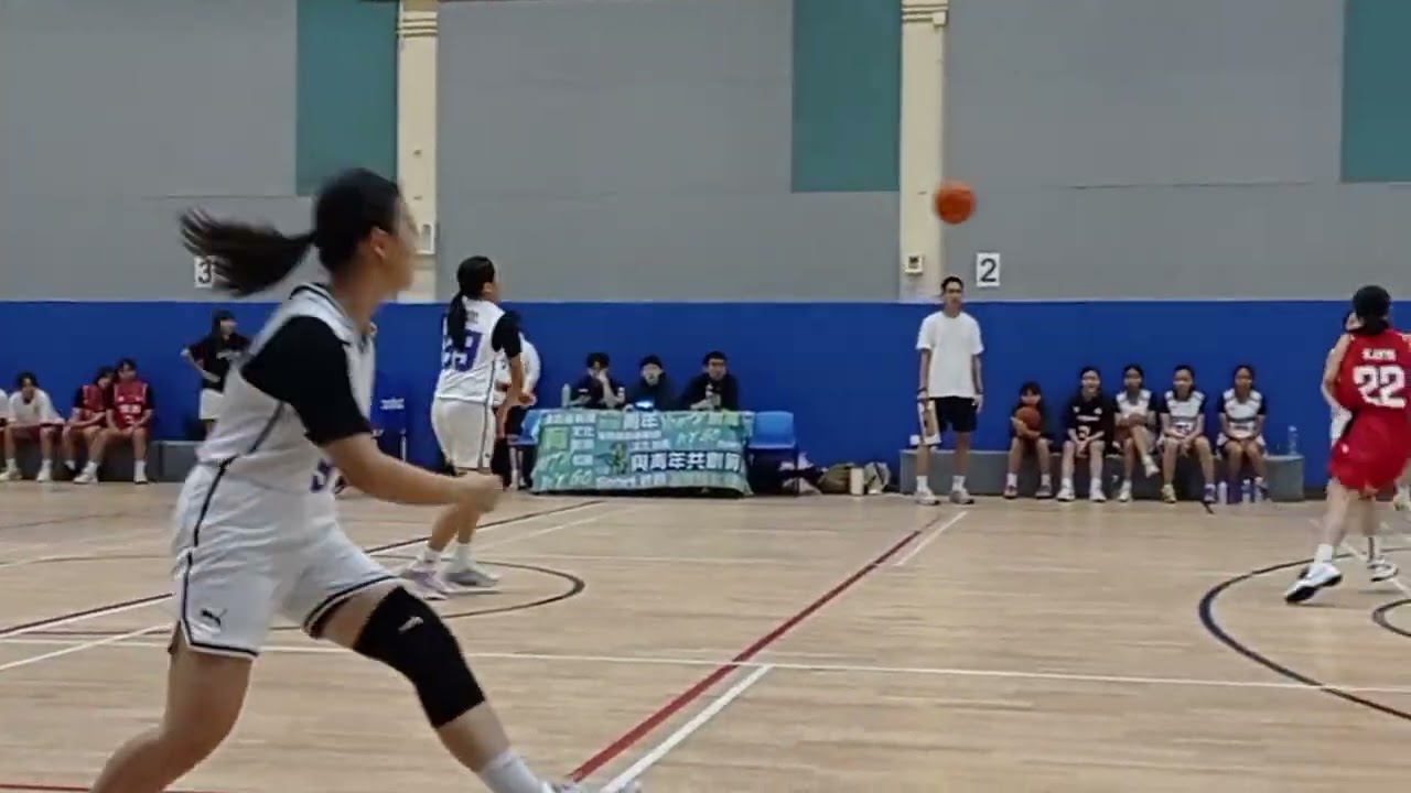 學界籃球季前賽女子組比賽選段：拔萃女書院 VS 漢華中學 20250709-1