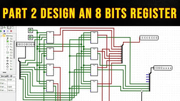 Part 2 Design an 8 bits Register