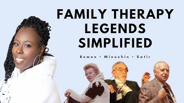 Bowen, Minuchin & Satir: Family Therapy Legends Simplified for the ASWB Exam || LCSWVIBES